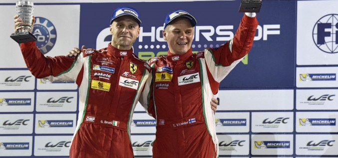 FIA World Endurance Championship. “Gimmi” Bruni e Toni Vilander sono i nuovi campioni del mondo del FIA World Endurance Championship nella categoria LMGTE-Pro