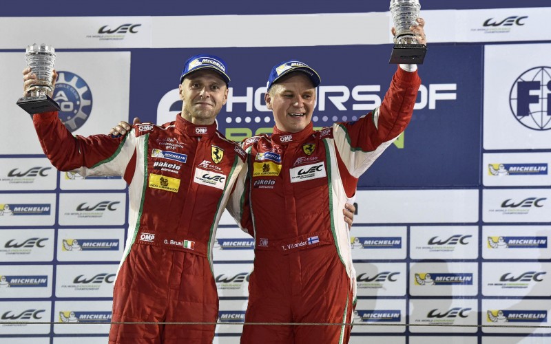 FIA World Endurance Championship. “Gimmi” Bruni e Toni Vilander sono i nuovi campioni del mondo del FIA World Endurance Championship nella categoria LMGTE-Pro