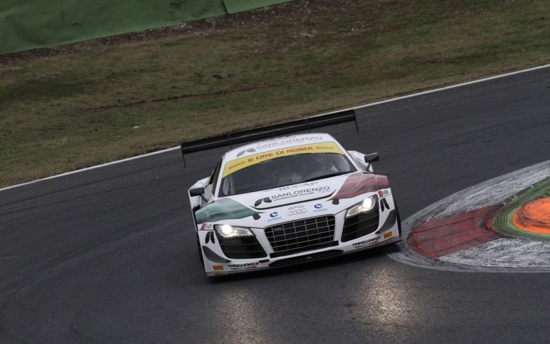 Il ritorno di Audi Sport Italia alla 6 Ore di Roma finisce con un successo in GT3