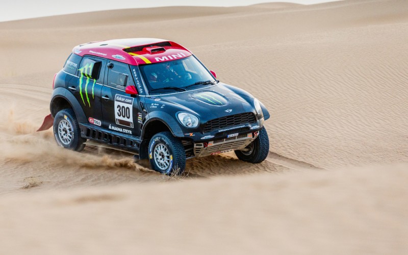 Otto MINI ALL4 Racing gareggeranno nel Rally Dakar 2015. Joan “Nani” Roma punta a difendere il suo titolo nella Dakar