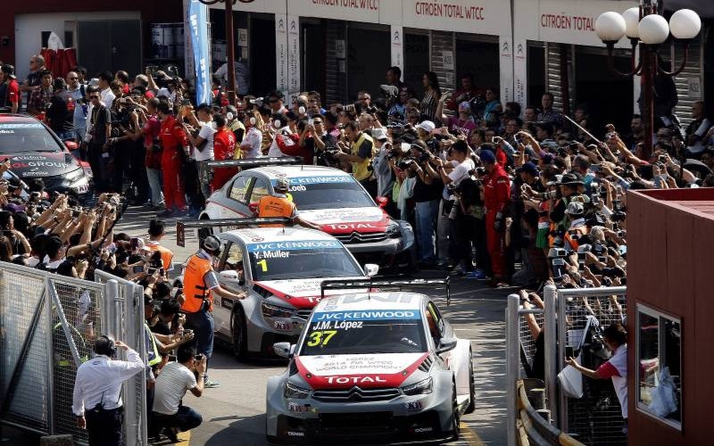Stagione record per López e Citroën. Partito in pole position, José María López conquista la decima vittoria della stagione a Macao. Il Campione del Mondo 2014 segna quindi un nuovo record