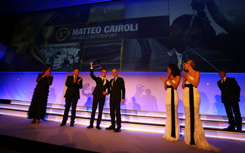 Carrera Cup Night 2014: Matteo Cairoli proclamato campione 2014 della Carrera Cup Italia in una splendida premiazione a Padova