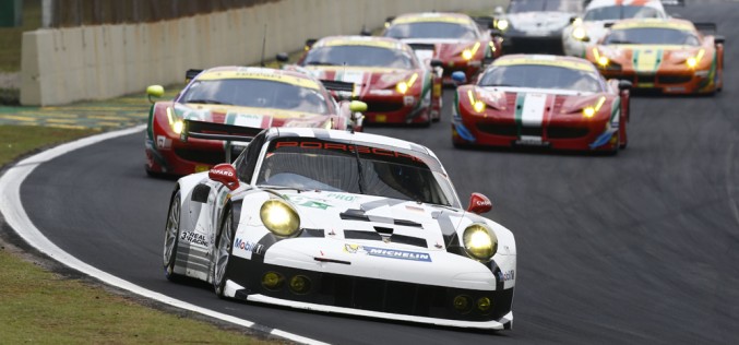 Campionato mondiale Endurance (WEC), 8° round a San Paolo/Brasile – Corsa GT. Secondo posto per la Porsche 911 RSR in un finale di stagione entusiasmante