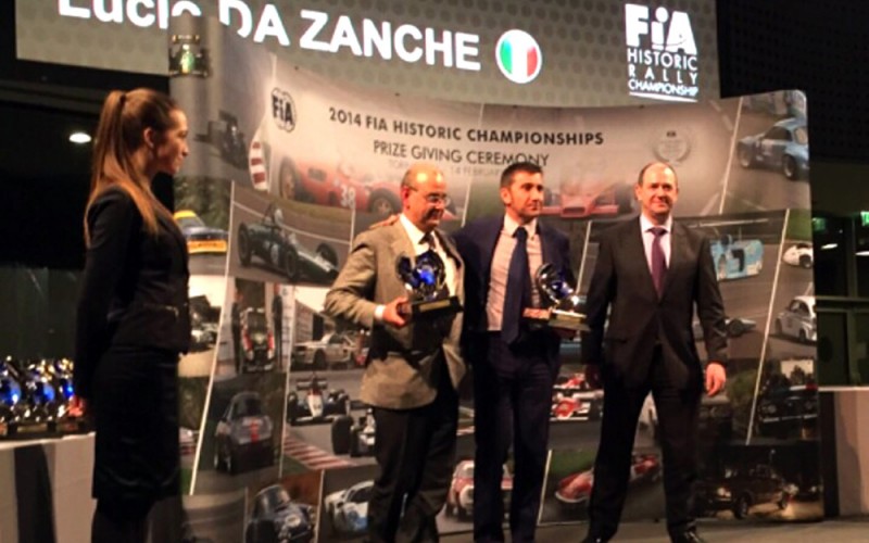 Da Zanche premiato dalla FIA per l’alloro Europeo