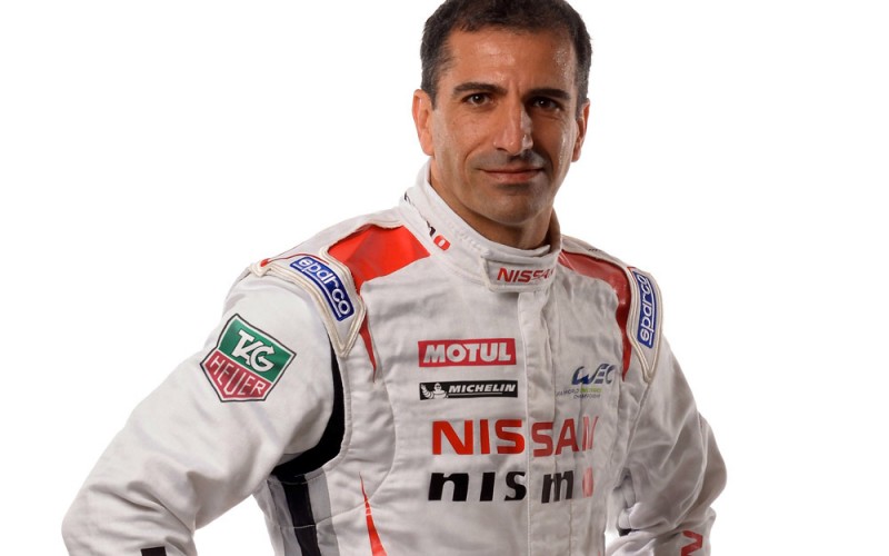 Il campione di Le Mans Marc Gene pronto a correre al volante della Nissan GT-R LM Nismo