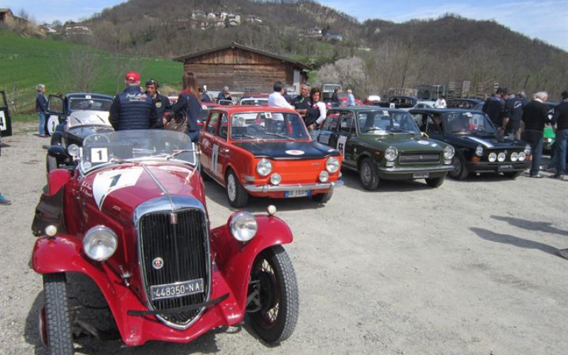 Franco Spagnoli e Giuseppe Parisi su Fiat 508 Sport, Top Car al Castelli Pavesi