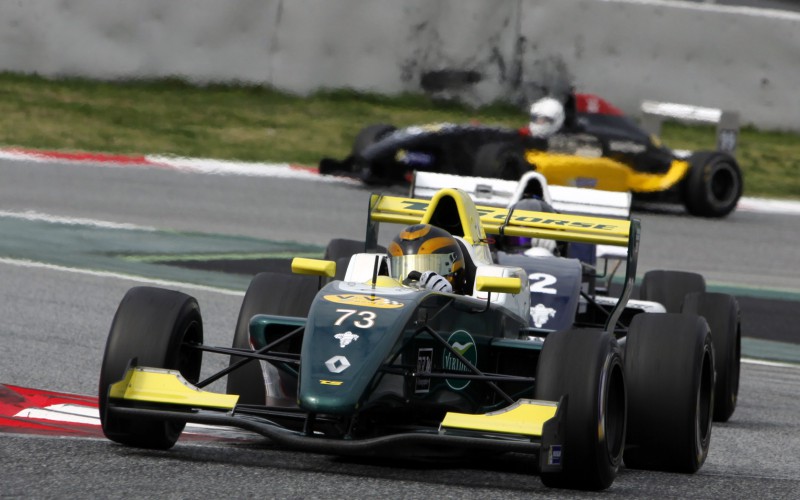 Peccenini combatte in F.Renault 2.0 Nec al Nurburgring