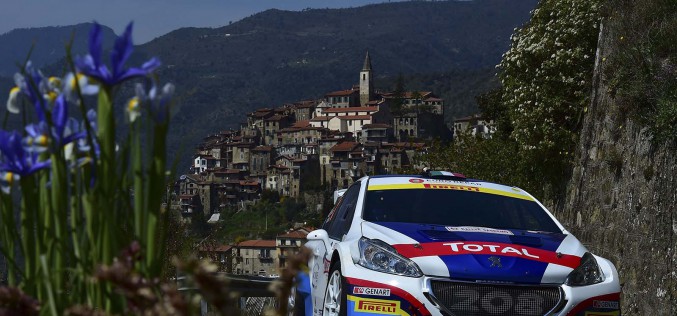 Paolo Andreucci e Anna Andreussi, su Peugeot 208 T16 R5, vincono il 62° Rallye Sanremo