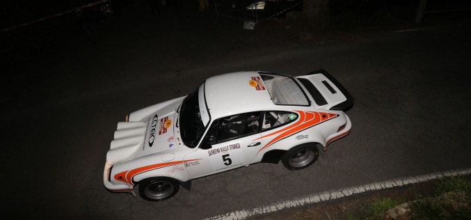 Musti e Granata, Porsche 911 Rsr, vincono il Sanremo Rally Storico
