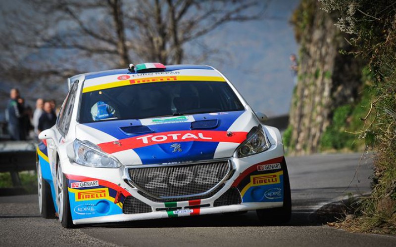 Peugeot Italia al Rally di Sanremo: Uno scatto verso la vittoria