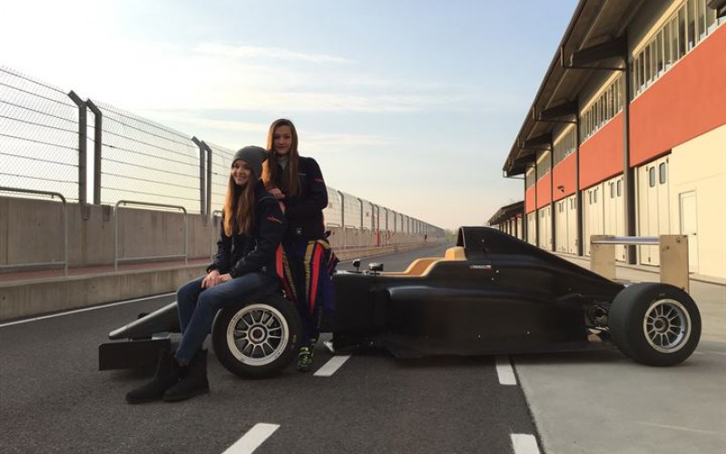 Italian F.4 Championship Powered by Abarth – Le due gemelle Pankiewicz pronte al via!
