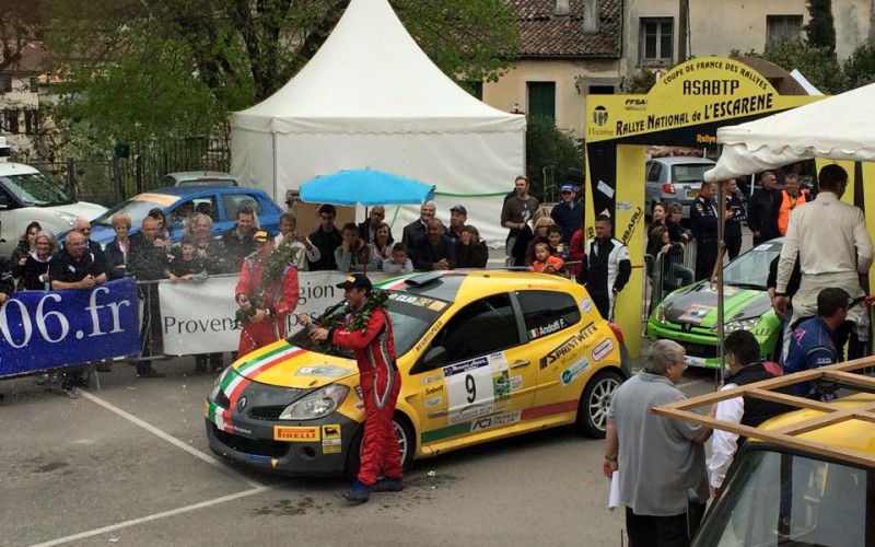 Fabio Andolfi e Simone Scattolin trionfano al Rallye De L’Escarène