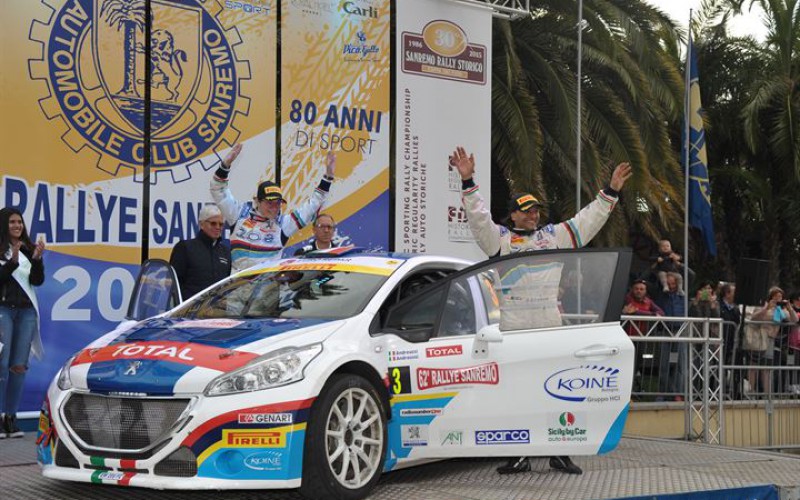 Peugeot e Andreucci dominano Sanremo