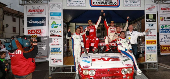 Campionato Italiano Rally Auto Storiche “Pedro” ed Emanuele Baldaccini vincono il Rally Storico Campagnolo