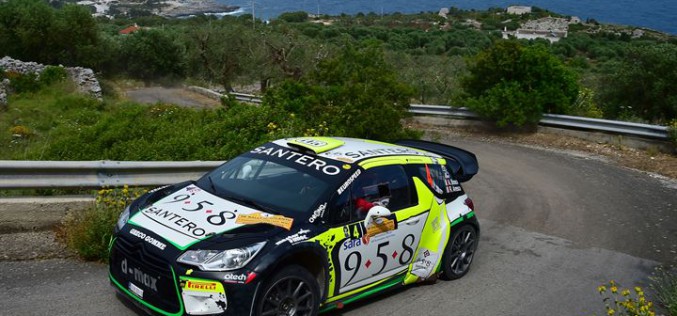 Alessandro Bosca e Roberto Aresca, Citroen DS3 WRC, vincono il 48. Rally del Salento