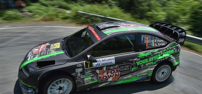Paolo Porro e Anna Tomasi su Ford Focus Wrc vincono il 31° Rally della Lanterna