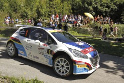 Paolo Andreucci e Anna Andreussi, Peugeot 208 T16 R5, vincono il Rally del Friuli e il Tricolore 2015