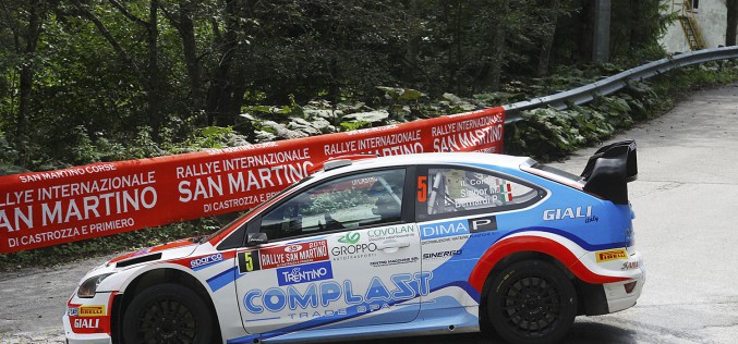 Marco Signor e Patrick Bernardi, Ford Focus Wrc, sono i vincitori del 35° Rallye San Martino di Castrozza e Primiero