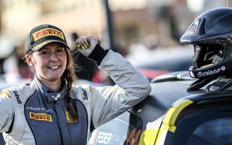 Corinne Federighi conquista al Rally di Roma la terza piazza finale nella classifica del Campionato Italiano Rally Junior