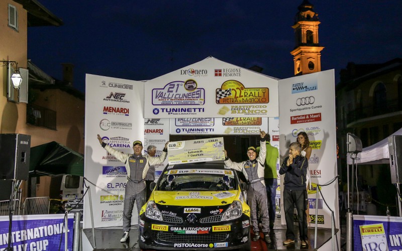Federico Gasperetti, Pistoia Corse, vince il Trofeo Renault Clio “IRC