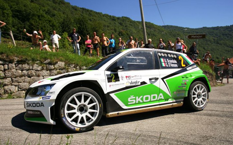 Scandola-D’Amore in Slovenia al Rally Nova Gorica 2015