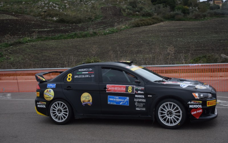 Luigi Bruccoleri e Ivan Rosato su Mitsubishi Evo X vincono il 2° Rally Day del Centro Sicilia