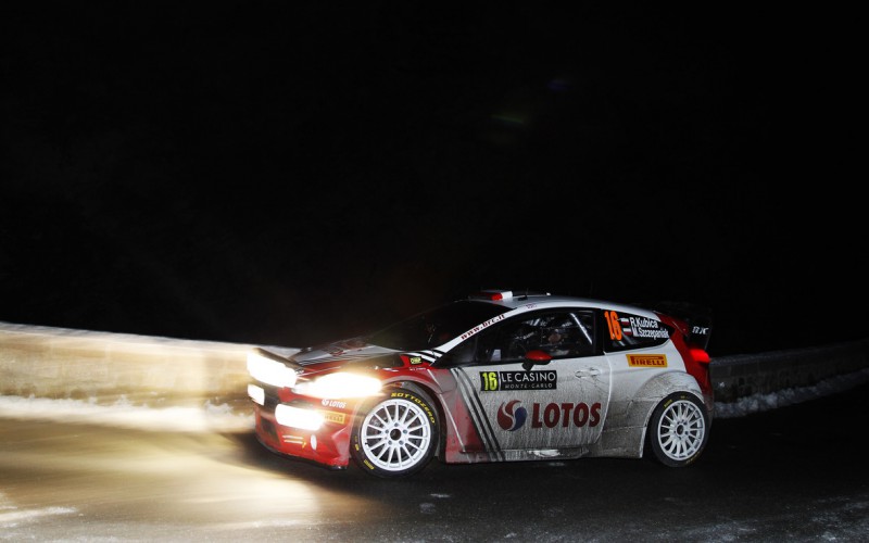 Robert Kubica costretto allo stop al Rally Monte Carlo dopo un inizio promettente