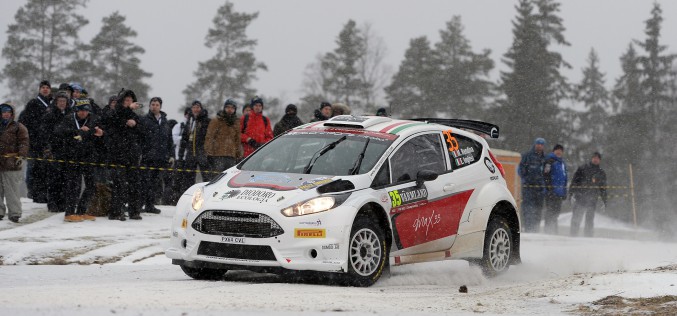 Rally di Svezia sfortunato per Max Rendina
