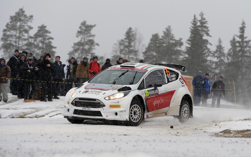 Rally di Svezia sfortunato per Max Rendina
