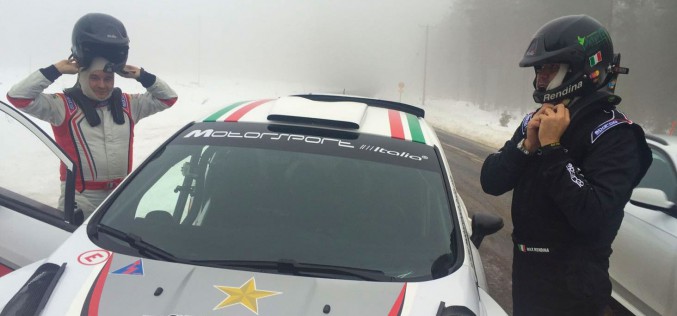 Max Rendina al Mondiale Rally con l’Esercito Italiano