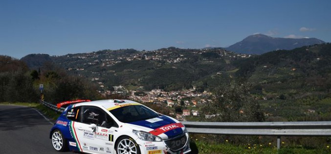 Andreucci-Andreussi, Peugeot 208 T16 R5 vincono il Rally il Ciocco e Valle del Serchio e si confermano in testa al CIR