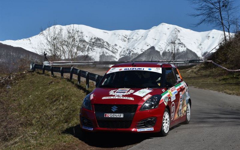 Suzuki Rally Trophy: Martinelli uno e due al Rally Il Ciocco e Valle del Serchio