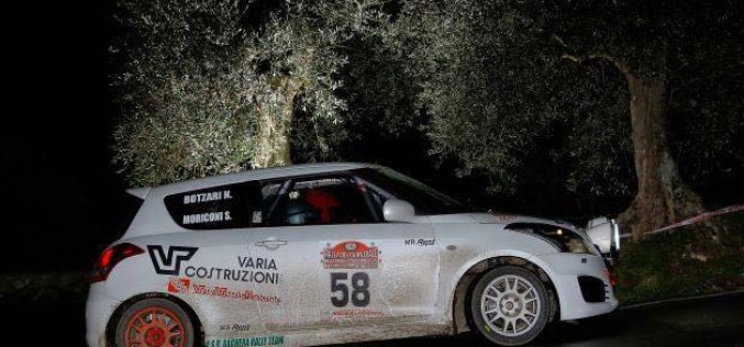 Simone Moriconi e Daiana Ramacciotti al via del Suzuki Rally Trophy 2016