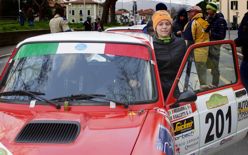 Lisa Meggiarin conquista il podio al 6° Historic Rally Vallate Aretine