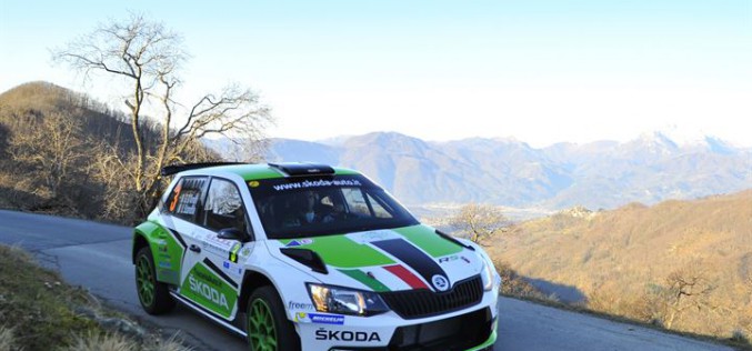 Rallye di Sanremo secondo appuntamento di SKODA nel Campionato Italiano Rally 2016