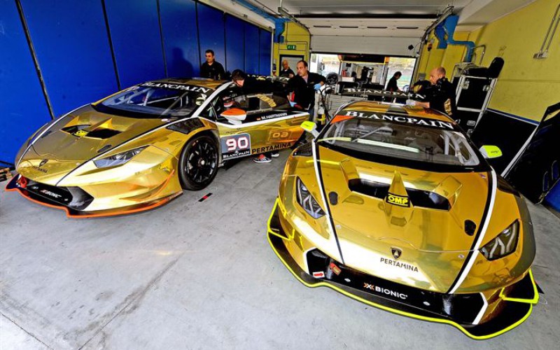 Raton Racing schiera due Lamborghini Huracan nella classe Super GT Cup del Campionato Italiano Gran Turismo