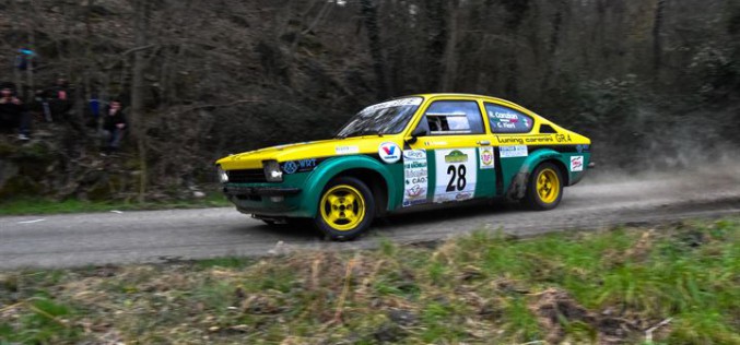 Riccardo Canzian nel Campionato Italiano Rally