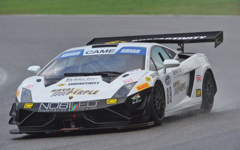 Ronnie Valori affianca Ferdinando Monfardini sulla Lamborghini Gallardo GT3 del Cars Engineering