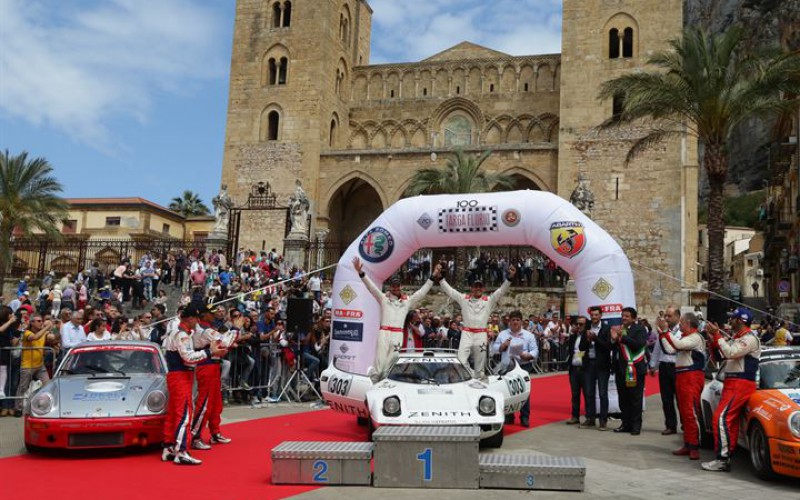 Erik Comas e Yannick Roche dominano la 100ª Targa Florio Historic Rally