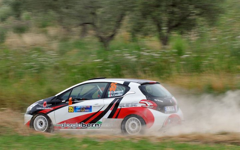 Delusione di Giorgio Bernardi al San Marino Rally