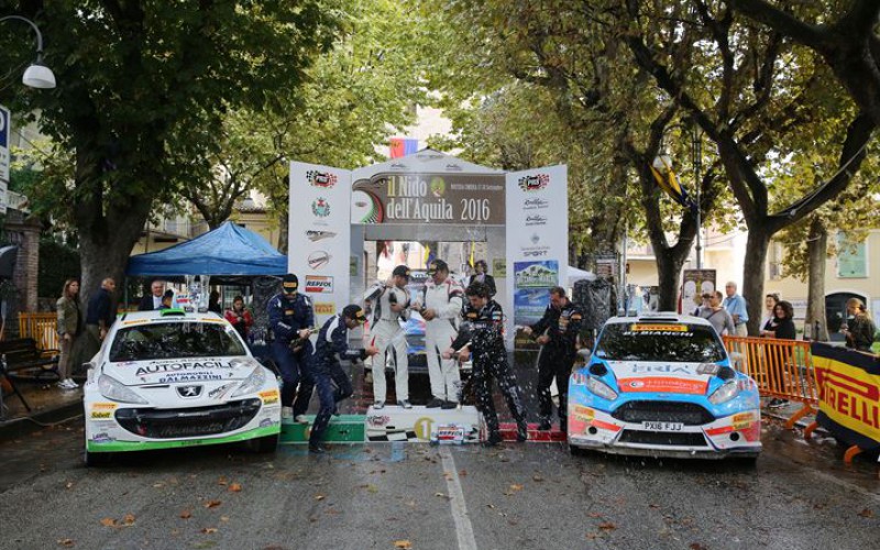 La vetta del 3° Nido dell’Aquila conquistata da Cobbe-Turco con la Ford Focus WRC-GP Racing