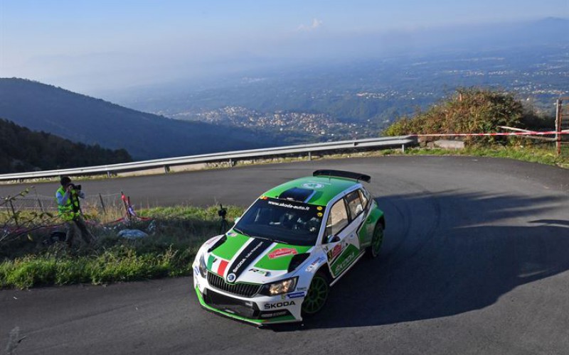 Umberto Scandola e Guido D’Amore, Skoda Fabia R5, sono i vincitori del 4° Rally di Roma Capitale