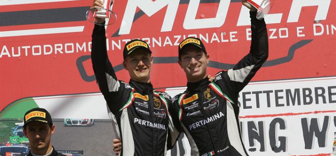 Bortolotti-Mul, la vittoria in gara-2 li inserisce nella lotta per il titolo della Super GT3