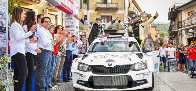 Con Gianluca D’Alto e Mirko Liburdi la Casarano Rally Team sale sul podio assoluto del 38°Rally di Pico