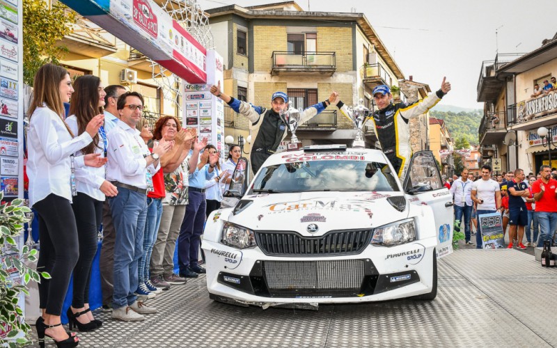Con Gianluca D’Alto e Mirko Liburdi la Casarano Rally Team sale sul podio assoluto del 38°Rally di Pico