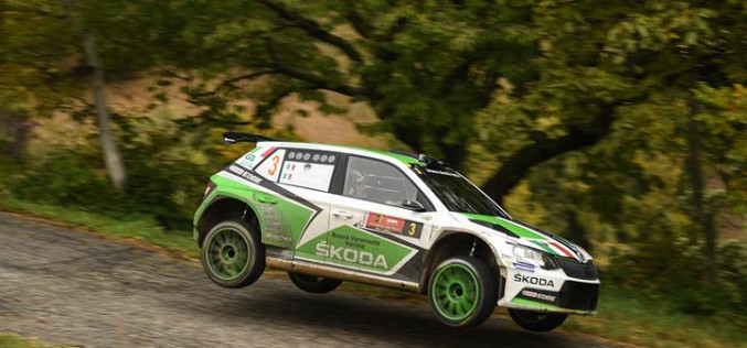 Scandola-D’Amore vincono Gara 2 al Rally Due Valli e chiudono terzi in Campionato
