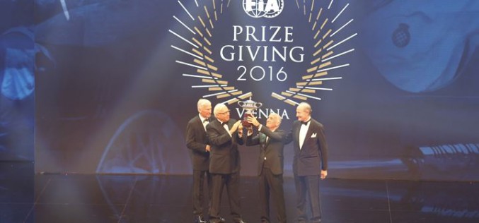 Fia Prize Giving 2016. A Vienna, premiata la Targa Florio