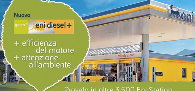 Attenzione ai consumi e alla sostenibilità grazie al nuovo carburante Eni Diesel+