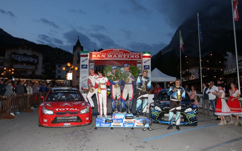 Campionato Italiano WRC. Vetrina tricolore a San Martino di Castrozza