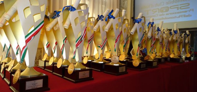 A Bologna la premiazione Aci Sport dei protagonisti del Campionato Italiano Gran Turismo 2016